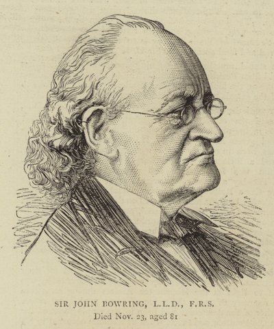 Sir John Bowring, LLD, FRS door English School