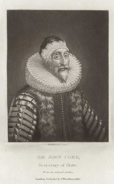 Sir John Coke door English School