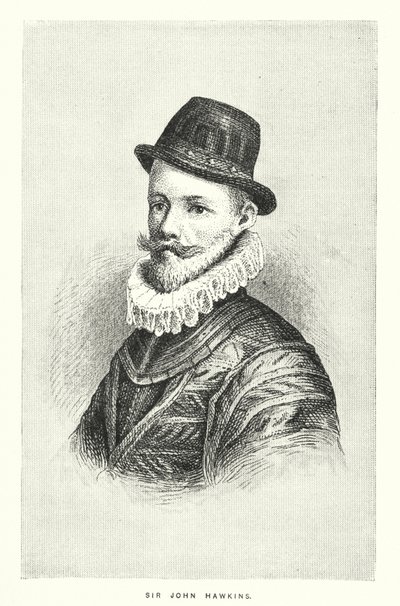 Sir John Hawkins door English School