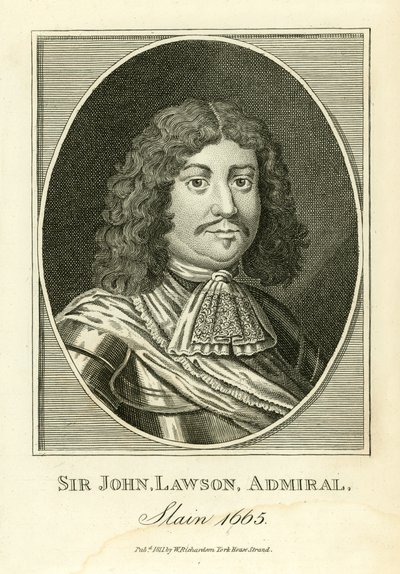 Sir John Lawson, Admiraal door English School