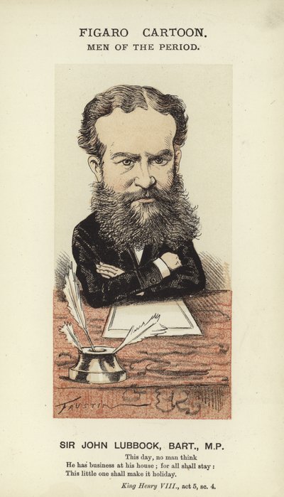 Sir John Lubbock, Engelse politicus door English School