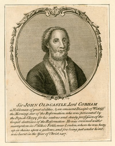 Sir John Oldcastle door English School