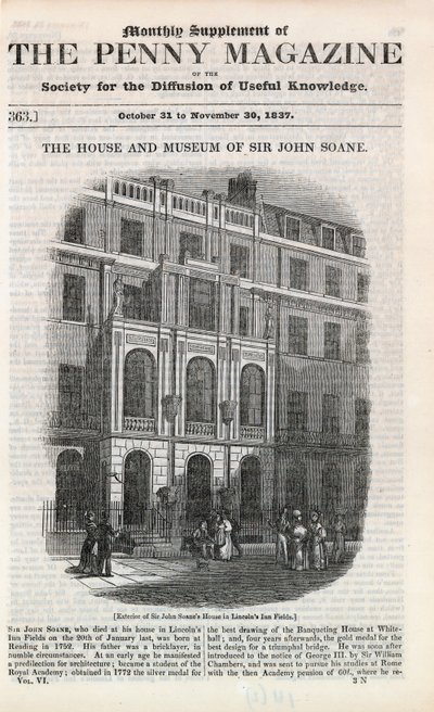 Sir John Soane Museum door English School
