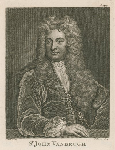 Sir John Vanbrugh, architect en dramaturg door English School
