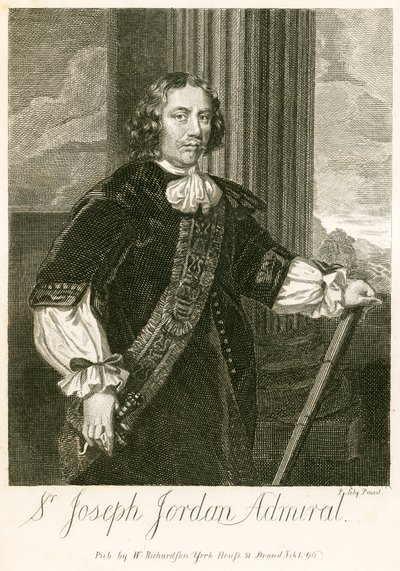 Sir Joseph Jordan Admiraal door English School