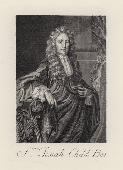 Sir Josiah Child door English School