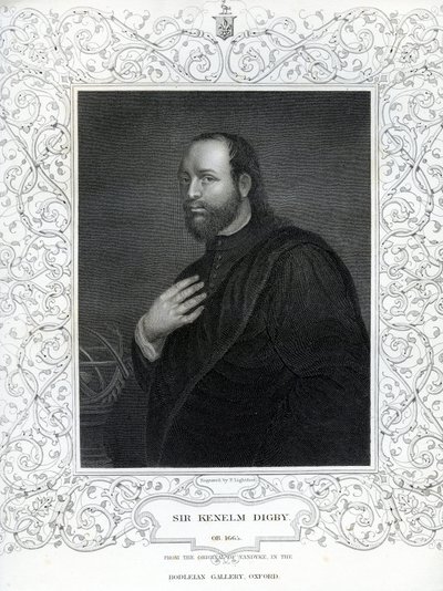 Sir Kenelm Digby (1603-1665) door English School