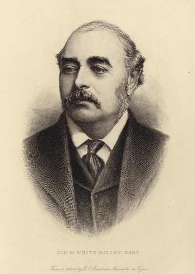 Sir M. White Ridley, Bart door English School