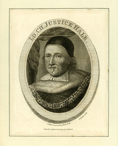 Sir Matthew Hale door English School