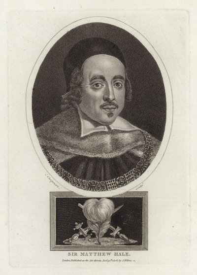 Sir Matthew Hale door English School
