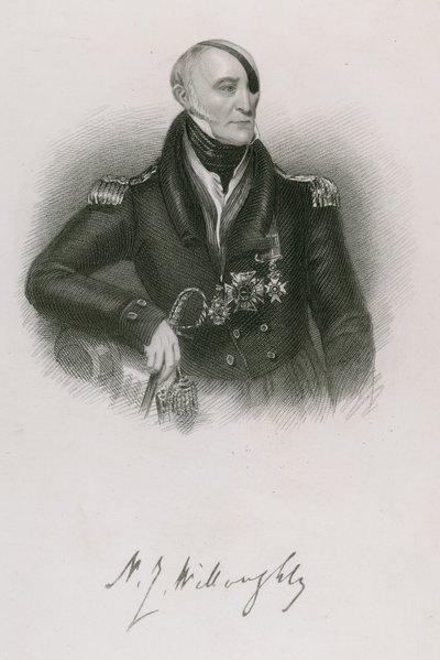 Sir Nesbit Josiah Willoughby door English School