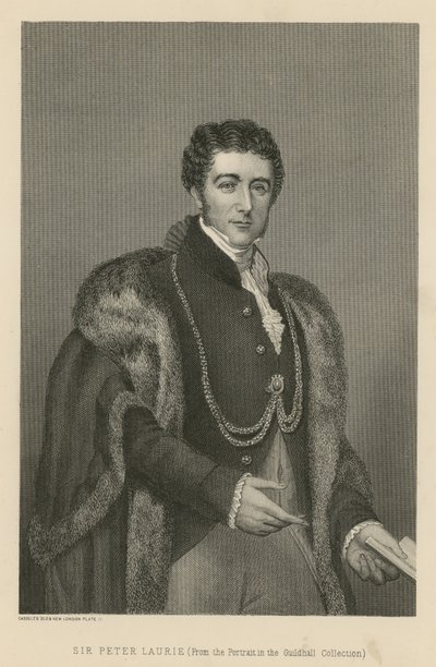 Sir Peter Laurie, Lord Mayor van Londen door English School