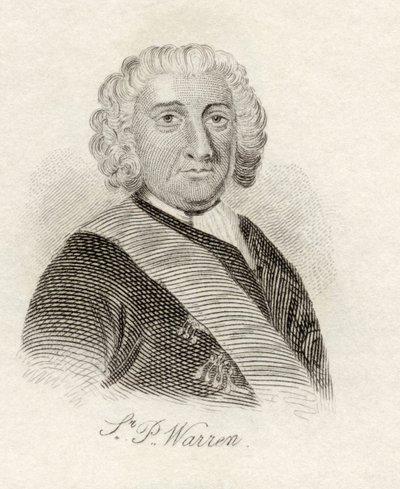 Sir Peter Warren, uit 