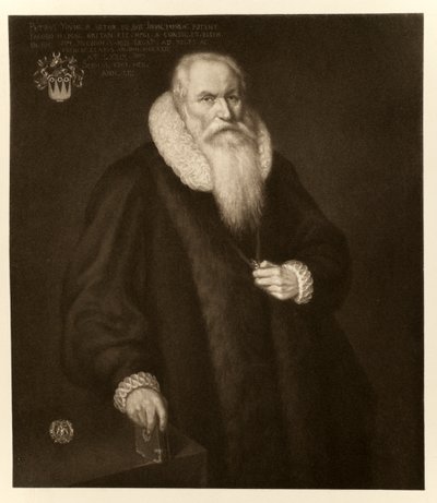 Sir Peter Young, uit James I en VI, gedrukt door Manzi Joyant & Co. Parijs, 1904 door English School