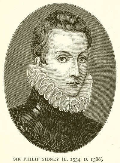 Sir Philip Sidney (geb. 1554, gest. 1586) door English School