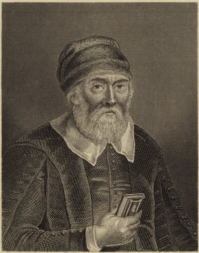Sir Richard Baker door English School
