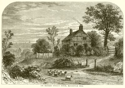 Huis van Sir Richard Steele, Haverstock Hill door English School