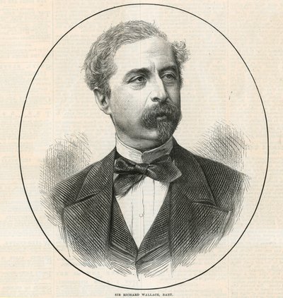 Sir Richard Wallace, kunstverzamelaar door English School