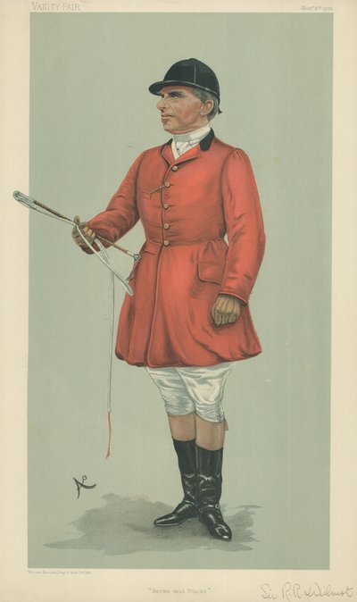 Sir Robert Rodney Wilmot, Berks en Bucks, 5 november 1903, Vanity Fair cartoon door English School