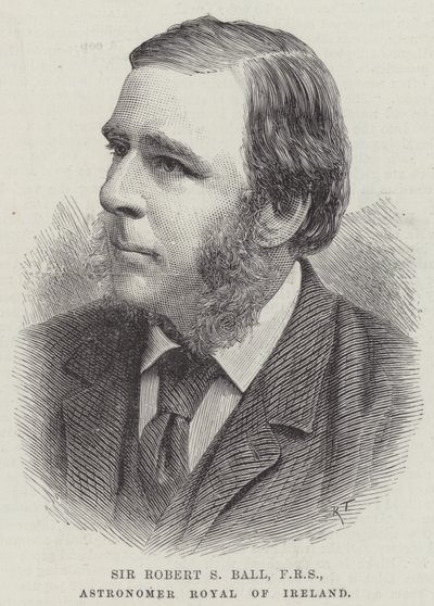 Sir Robert S Ball, FRS, koninklijk astronoom van Ierland door English School