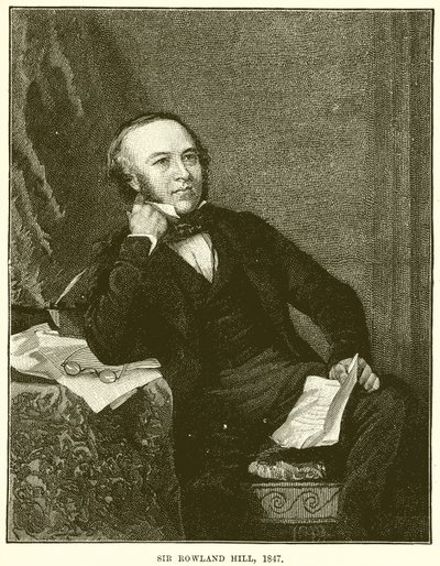 Sir Rowland Hill, 1847 door English School