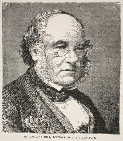 Sir Rowland Hill, oprichter van de Penny Post door English School