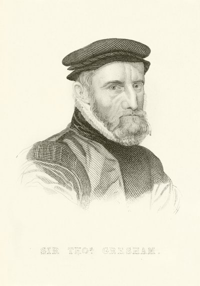 Sir Thomas Gresham door English School