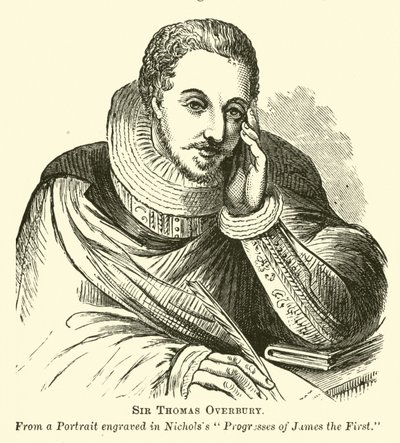 Sir Thomas Overbury door English School