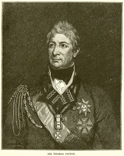 Sir Thomas Picton door English School