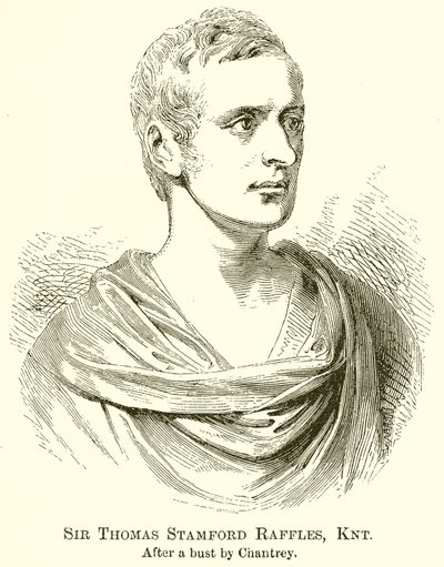Sir Thomas Stamford Raffles, Knt door English School