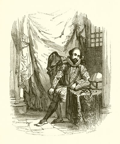 Sir Walter Raleigh in de Toren door English School