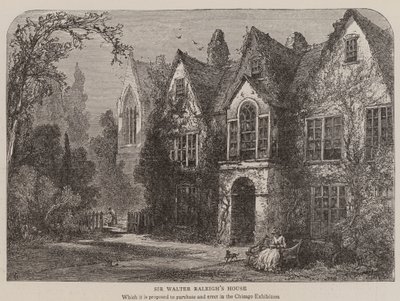 Het Huis van Sir Walter Raleigh door English School