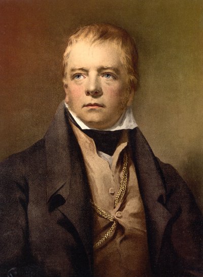 Sir Walter Scott, ca. 1895 door English School