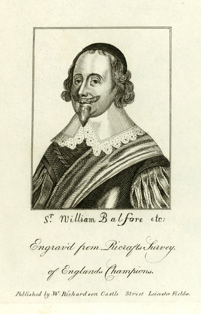 Sir William Balfour door English School