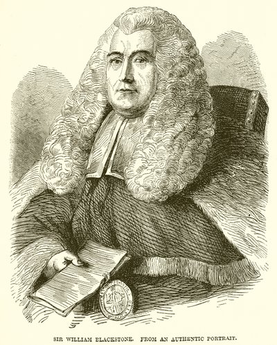 Sir William Blackstone door English School