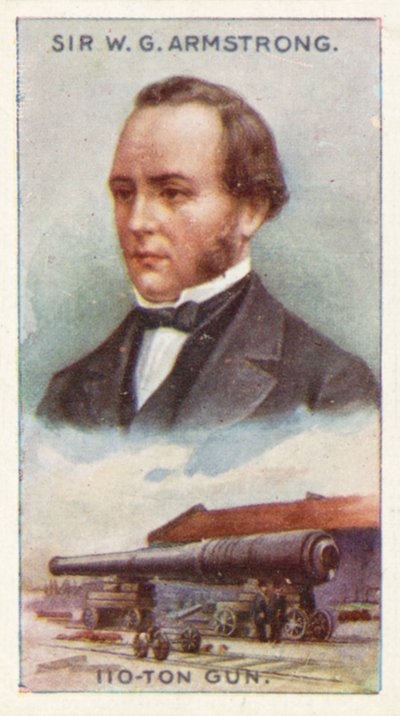 Sir William George Armstrong, 110-tons kanon door English School