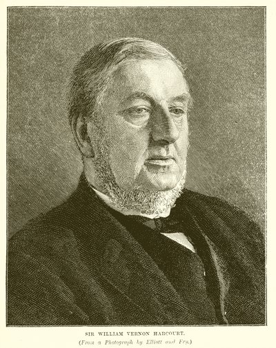 Sir William Vernon Harcourt door English School