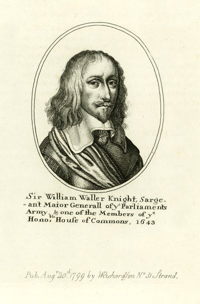 Sir William Waller door English School