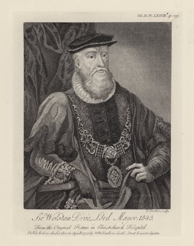 Sir Wolstan Dixie door English School