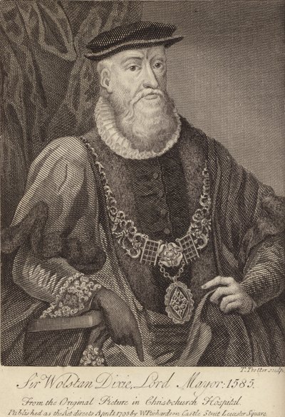 Sir Wolstan Dixie, Lord Mayor door English School