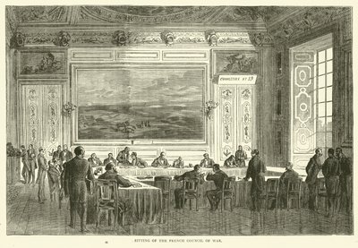 Zitting van de Franse krijgsraad, januari 1871 door English School