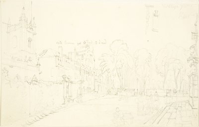 Schets voor College Green door English School