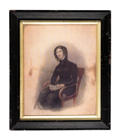 Schets van Anne Lister van Shibden Hall door English School