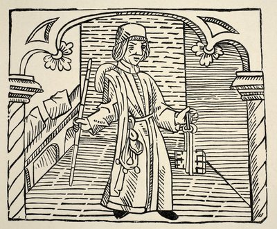 Smith, uit Game of Chess door William Caxton, uitgegeven 1480 door English School