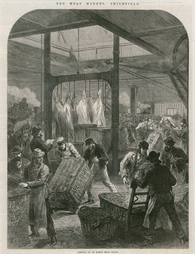 Smithfield Market door English School
