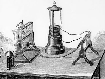 Soemmerings volmaakte telegraaf, 1883 door English School