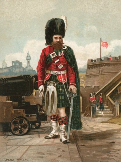 Soldaat van de Black Watch (Royal Highlanders) door English School