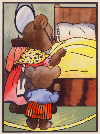 Iemand heeft op mijn bed geslapen! door English School