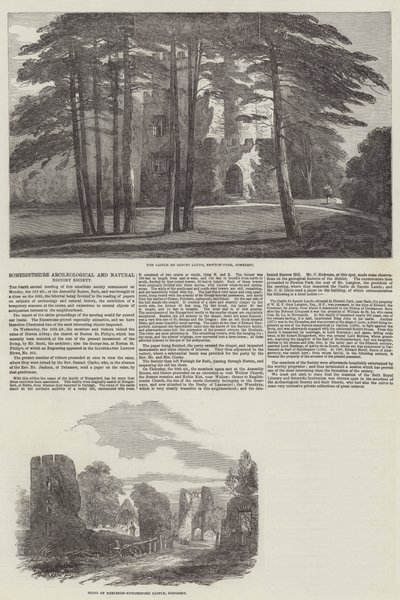 Somersetshire Archaeological and Natural History Society door English School