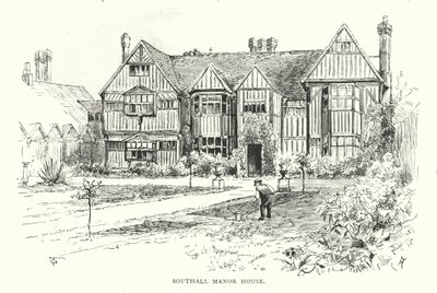 Southall Manor House (gravure) door English School